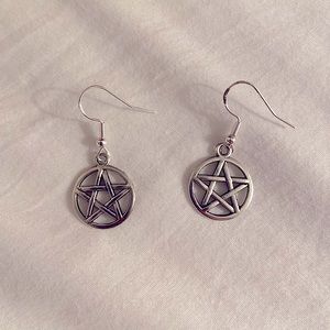 Pentagram Earrings
